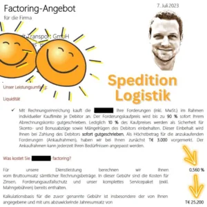 Für wen eignet sich Factoring einfach erklärt Was ist Factoring Spedition Factoring Logistik