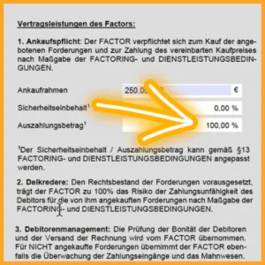 factoring sperrbetrag Factoring Abschlag Was ist Factoring einfach erklärt Tobias Kloß 2